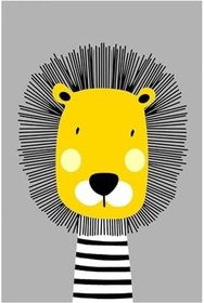 Resim Carmine Carpet(371) Dijital Baskılı Dekoratif Yıkanabilir Kaymaz Taban Çocuk Halısı gri.jpg 80 x 200 