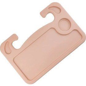 Resim Willowhaven Açık Kahverengi 3ü1 Araç Tepsisi Anti Kayar Tabanlı Ayarlanabilir Laptop Yemek Masası 