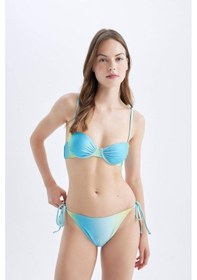 Resim DeFacto Regular Fit Degrade Baskılı Bikini Altı-Fall in Love D2645AX24HSTR111 