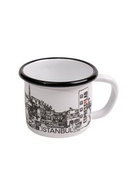 Resim İstanbul Silüet Emaye Bardak 330 Ml No:89 