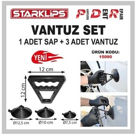 Resim Vantuz Seti 1 Adet Sap 3 Adet Vantuz 