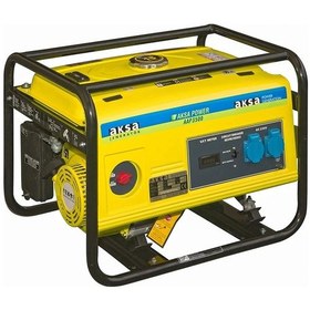 Resim Aksa Jeneratör AAP3500 2.8KW Portatif İpli Benzinli Jeneratör 