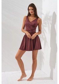 Resim Pierre Cardin 231130 Lena Kruvaze Formlu Şortlu Elbise Mayo Çok Renkli 