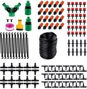 Resim Monyee Otomatik Sulama Sistemi Bitki Bahçe Soğutma Damla Sulama Seti 10m Buhar Ve Sütun Modlu Uygulama 