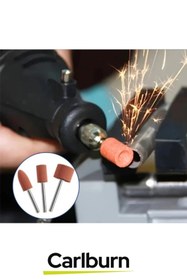 Resim Carlburn Özel Üretim Metal Ahşap Plastik Temizleme Parlatma Çapak Alma 10 Uçlu Kalıpçı Taşlama Seti 