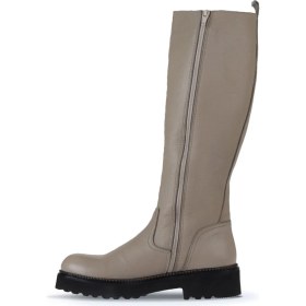 Resim Bueno Shoes Gri Flotter Deri Kadın Düz Çizme 01WT0804 01WT0804 