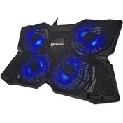 Resim Dexim DNA001 Ledli 4 Fanlı 10" - 18" Stand Notebook Soğutucu 
