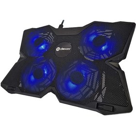 Resim Dexim DNA001 Ledli 4 Fanlı 10" - 18" Stand Notebook Soğutucu 
