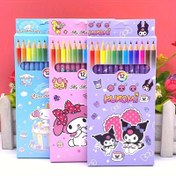 Resim Sanrio Günlük Ofis Malzemeleri Curren Melody 12 Renkli Kalem Kutusu Seti 