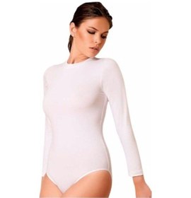 Resim 3'Lü Berrak 2106- 2107 Kadın Uzun Kol Çıtçıtlı (Kancalı) Body 