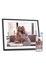 Resim Arktronic 16.7 Inc Büyük Dijital Resim Çerçevesi Wifi, 32 GB 1280X960 Hd -Siyah 
