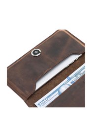 Resim Bouletta Lisbon Clutch Universal Kartlıklı Telefon Cüzdan 5.2'' G6 Kahve 