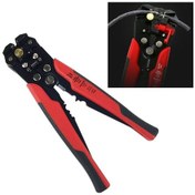 Resim Sones 5'i 1 Arada Çok İşlevli Kablo Tel Soyma Kesici Sıkma Pensesi Kendiliğinden Ayarlanan Terminal Sıkma Soyma Pensesi Aletleri, Rastgele Renk Teslimatı 