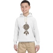 Resim Tshirthane Dreamcatcher pusula Çocuk Sweatshirt 