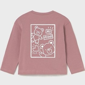 Resim Mayoral Kız Bebek Sweatshirt Pembe 