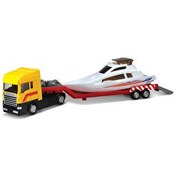 Resim Express Wheels Action Team Çekicili Tekne Beyaz 