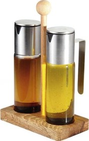 Resim Ahşap Standlı İkili Yağdanlık GRV-3002 