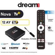 Resim Dreamstar Nova | Tvplus 12ay Hediye (4k Lisansli Android Tv Box | Homatics Siyah Type-C Tuner ile 