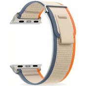 Resim Sunshine022 Nylon İwatch Ultra 2 Ultra Band 49mm 46mm 45mm 44mm 42mm 41mm 40mm 38mm Kadın Erkek Mixed Color 3 Esnek Spor Kayış 