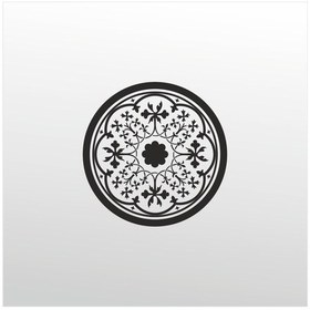 Resim Folyo Sticker Desen Adkpquy398 70cm Uzunluk Siyah 