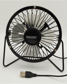 Resim PEMBECİN Masaüstü Metal Mini Vantilatör Fan (usb Girişli) 