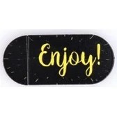 Resim Funsylab Kamera Kapatıcı Enjoy Siyah 