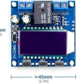 Resim CD60L Pil Aşırı Şarj Deşarj Kontrol Kartı Batarya Akü Koruyucu 