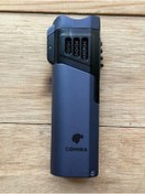 Resim COHİBA puro çakmağı 4 pürmüz delicili ayaklık özellikli ergonomik tasarım şık renk 