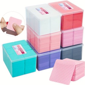 Resim 1080 adet Tırnak Cilası, Kirpik, Tırnak Yıkama Bezleri, Sihirli, Düşmeyen Saç Bezleri - 1080 Adet Verimli Yüklemeler ve Boşaltmalar İçin, Tırnak Bakım Aksesuarları, Güzellik Ürünleri Saklama, Şeffaf Saklama, Dayanıklı Saklama Kutusu 