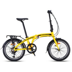 Resim Kron Fd750 Aliminyum Kadro 20" Katlanır Bisiklet - V-fren 