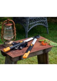Resim Fiskars L86 Smart Fit Teleskopik Dal Budama Makası 