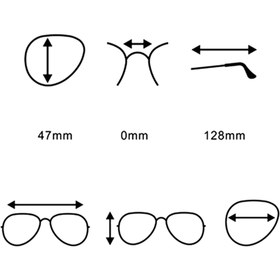 Resim Anti Rüzgar Bisikletçi Gözlüğü - Siyah Çerçeve-Gold 