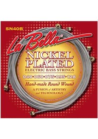 Resim La Bella Lb-sn40-b Bas Gitar Teli 40-95 İnce Set Hızlı Çalım İçin Uygun 