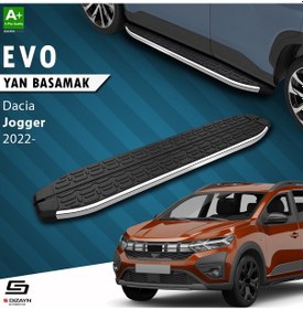 Resim S-dizayn Dacia Jogger Evo Krom Yan Basamak 213 Cm 2022 Üzeri A+ Kalite 