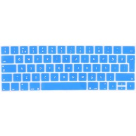Resim Arabulalaca Apple Macbook Pro 15.4'' A1707 A1990 Silikon Türkçe Klavye Koruyucu Touchbar 