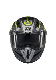 Resim Ghostfighter Sv Boho C3 Gri Motosiklet Çene Açılır Kask Çok Renkli 