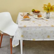Resim Nuvomon Botanical Keten Görünümlü Masa Örtüsü B2 - 140x220 cm 