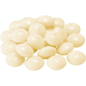 Resim IKEA Fenomen Suda Yüzen Mum 24 Adet Natural 