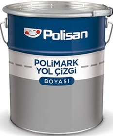 Resim Polisan Polimark Yol Çizgi Boyası Beyaz 25 Kg 