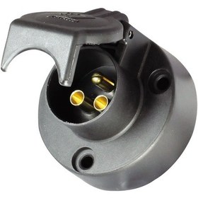 Resim 3 Lü Römork Soketi 6-24 Volt 16 Amper 