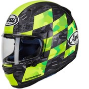 Resim Arai Profile-V Patch Fluor Yellow Kapalı Kask 