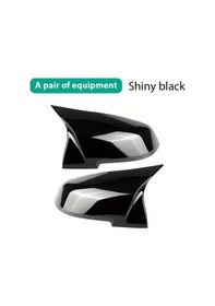 Resim Dream011 Bmw 1-4 Serisi X1 F20 F22 F30 İçin Gloss Siyah Abs Dış Ayna Kapakları 