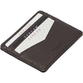 Resim Kahve Deri Unisex Kredi Kartlık - S1KK00001665-T0Y 