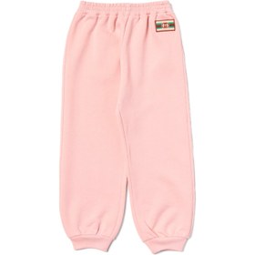 Resim Pembe Logolu Unisex Çocuk Pantolon 