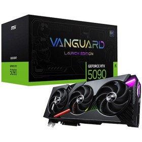 Resim Msı Geforce Rtx 5090 32g Vanguard Soc Launch Edıtıon Ekran Kartı 