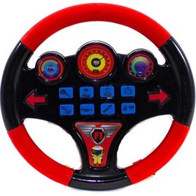 Resim Türkçe Sesli- Müzikli Oyuncak direksiyon 