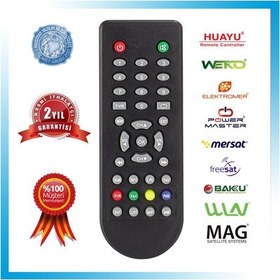 Resim Mersat Mini Uydu Alıcı Kumandası 