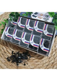 Resim Çengel İğne - Siyah - Kutu İçi 20 Paket - Paket İçi 50 Li Ms99 Çok Renkli 