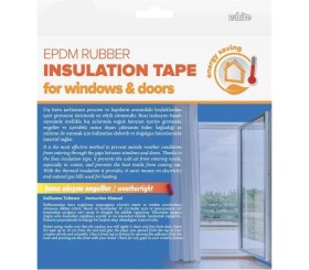 Resim Nettekaçmaz Kapı ve Pencere İzolasyon Bandı Beyaz 5m 