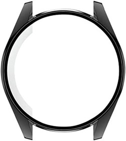 Resim Nanospace Huawei Watch Gt3 46mm Silikon Kapak Kılıf Ekran Koruyucu (siyah) 